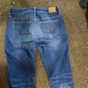 Medium light blue American Eagle jeans
